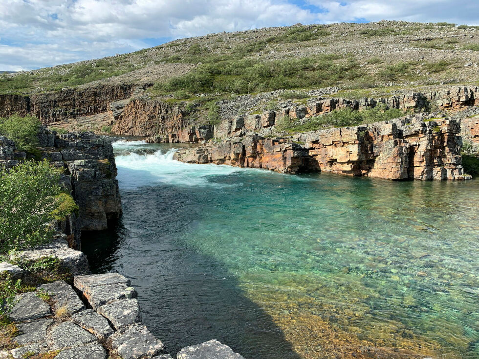 Bátnesatgorži på Børselvfjellet i Porsanger.
 Foto: Marit Holm