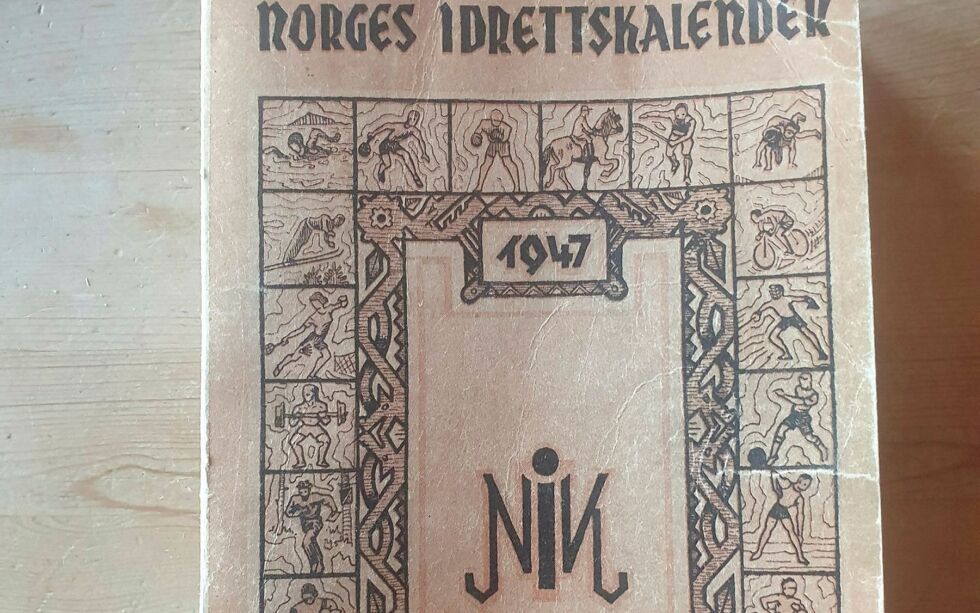 Nor­ges Id­retts­ka­len­der var et ver­di­fullt opp­slags­verk for id­retts­le­de­re og and­re med in­te­res­se for id­rett. Den før­s­te ut­ga­ven kom i 1947.
 Foto: Privat