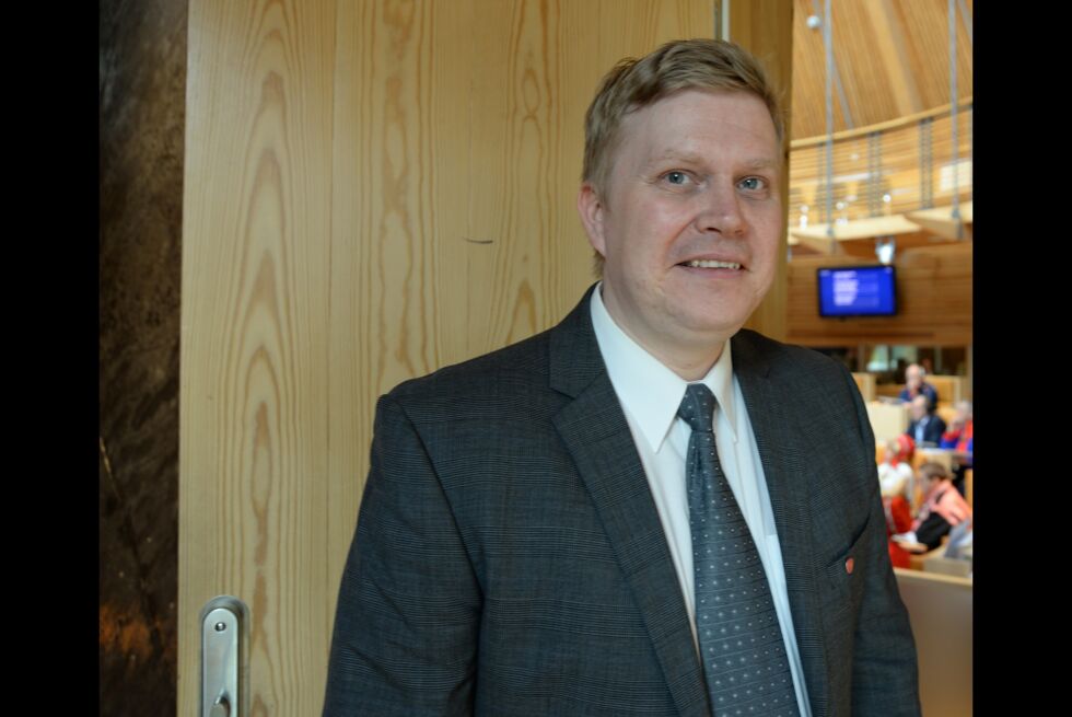 Sametingets sittende visepresident Ronny Wilhelmsen blir nå foreslått som kandidat som sametingspresident etter valget til høsten.
 Foto: Steinar Solaas