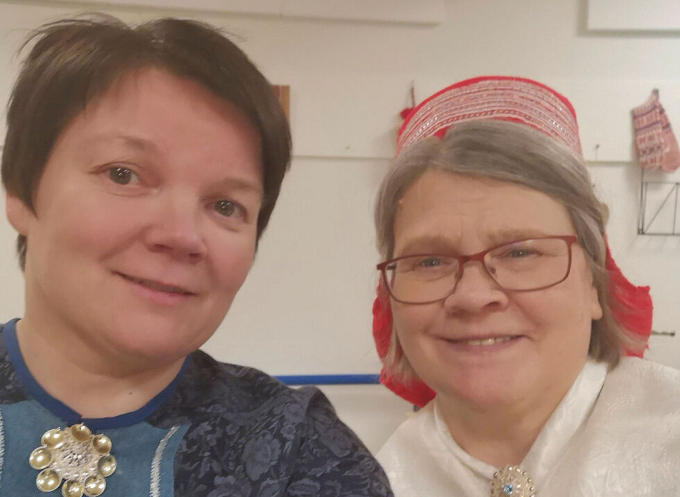 Ellen Aina Eira og Ravdna Turi Henriksen ble de suverene seierskvinnene i årets kirkevalg i Kautokeino.
 Foto: Privat