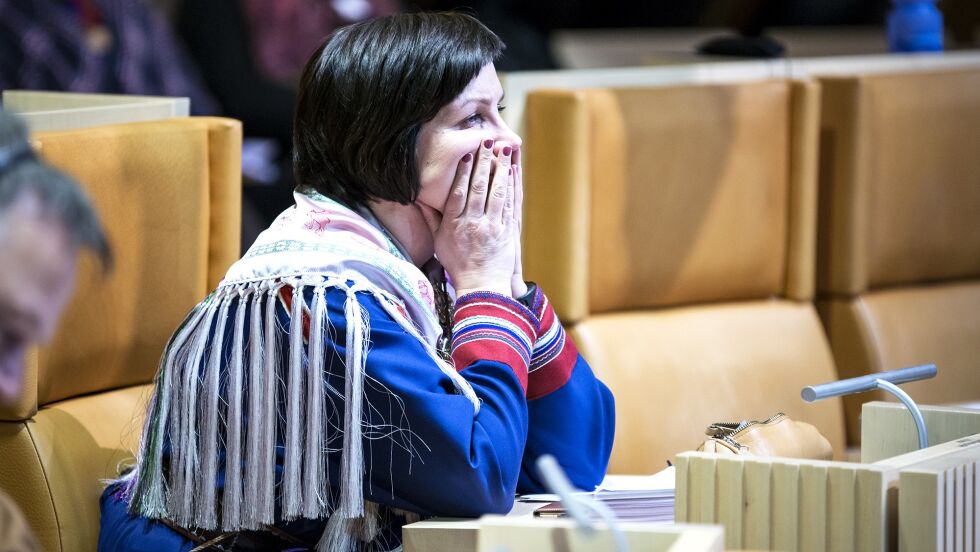 Aili Keskitalo mener ikke-samiskspråklige politikere spiller en viktig rolle på Sametinget. – De representerer en stor bredde i samfunnet, sier hun.
 Foto: Frøydis Falch Urbye