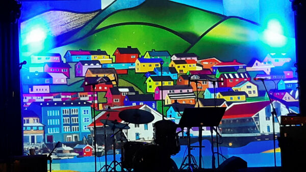 Kulturscene innviet av blues