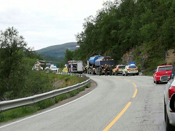 Ulykke i Olderfjorddalen