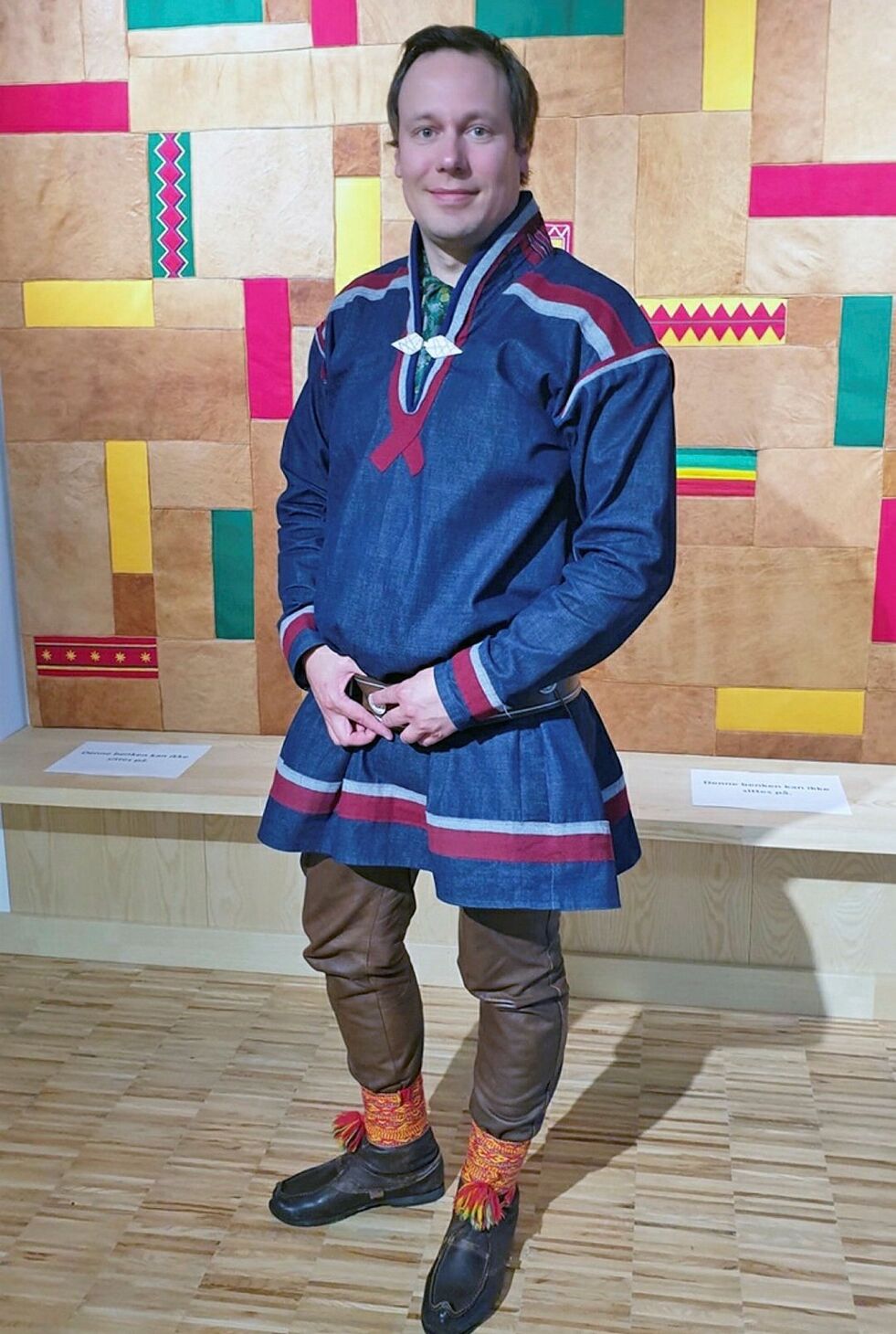 Eirik Larsen har grunn til å smile. Foto: NSR