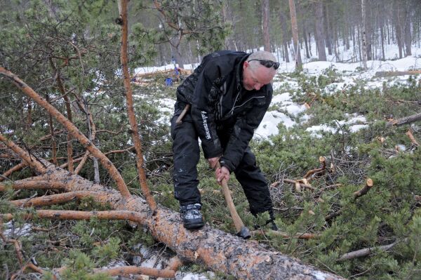Kurs i gamle skogbruksteknikker