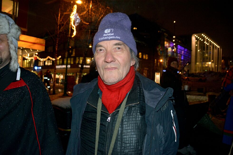 Kunstner Hans Ragnar Mathisen tror at siste ord ikke er sagt i Jovsset Ánte-saken.
 Foto: Elin Margrethe Wersland