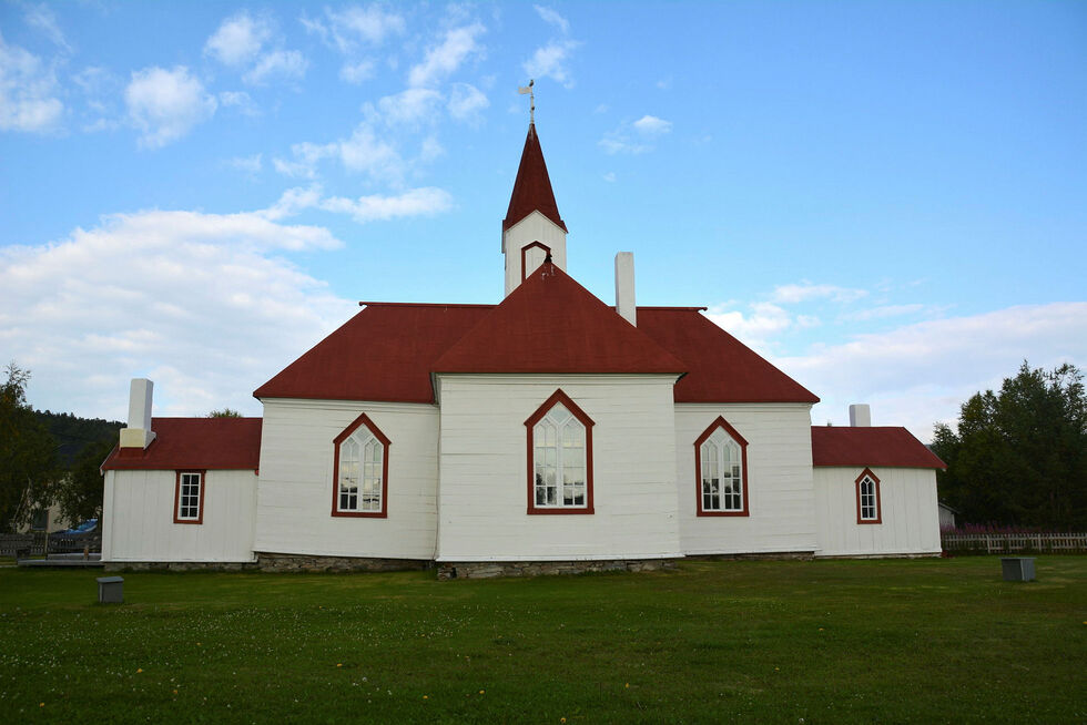 Karasjok gamle kirke.
 Foto: Elin Wersland