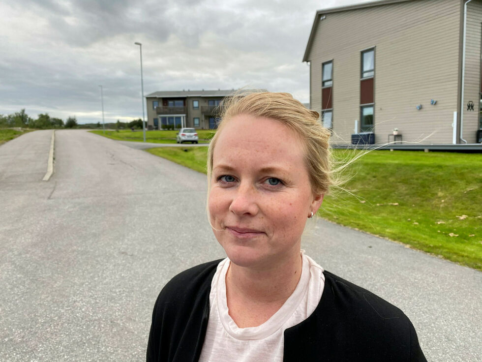 Amy Brox Webber mente det bør være mulig å ha én fot i bak­ken og én fot i vi­sjo­nen.
 Foto: Hallgeir Henriksen