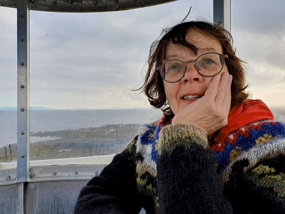 Björg Sigurðardóttir er veldig glad i jobben sin som jordmor. Hun har vikariert både på øst-, sør- og vest-Grønland, og i tillegg vært vikar på Færøyene en sommer. Nå ønsker hun seg en vikarjobb i Norge.
 Foto: Beate Heide