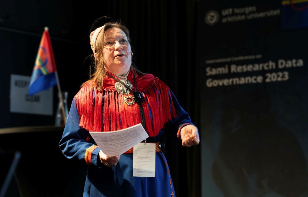 Le­der for Senter for sam­isk hel­se­forsk­ning, Ann Ragn­hild Bro­der­stad, mener man­ge­len på in­for­ma­sjon om sam­iske sam­funn hind­rer be­slut­nings­ta­king i sak­er som in­vol­ve­rer det sam­iske fol­ket og sam­funn­et. Torsdag tar hun opp temaet under Arendalsuka.
 Foto: UiT Tromsø