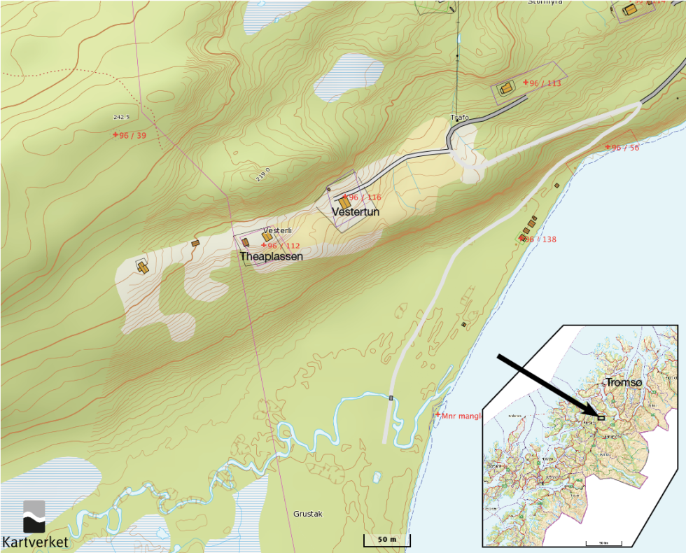 Hålogaland lagmannsrett kom til motsatt konklusjon av Nord-Troms tingrett.
 Foto: Kartgrunnlag: Norgeskart/Kartverket