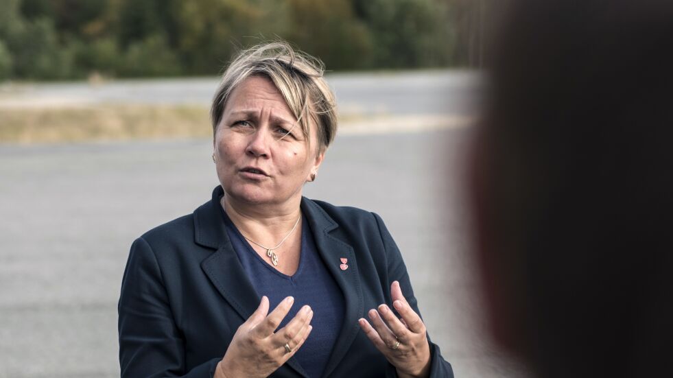 Porsanger-ordfører Aina Borch.
 Foto: Marius Thorsen