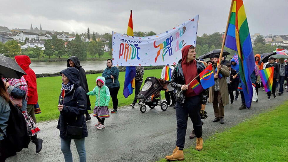 I 2019 ble Sápmi Pride arrangert i Tråante/Trondheim, og da selvfølgelig under det sørsamiske navnet Saepmie Pride. Arkivfoto
