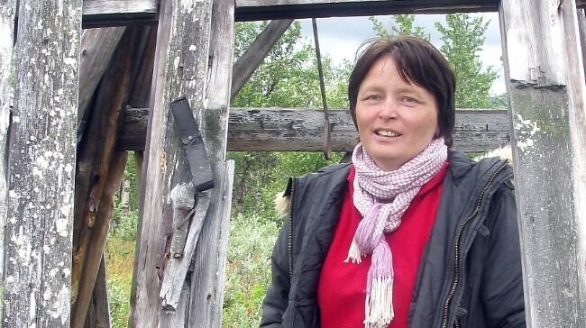 Astrid Båhl står bak motivet på Tråante 2017-frimerket.
 Foto: Arkiv