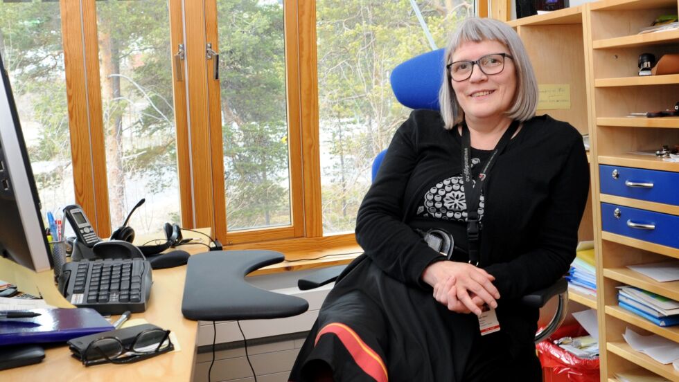 Rådgiver på Sametinget, Inger Tjikkom, kan fortelle om en stor anerkjennelse av samiske kunstnere. Documenta er en av de viktigste utstillingsvinduene for samtidskunst.
 Foto: Lars Birger Persen