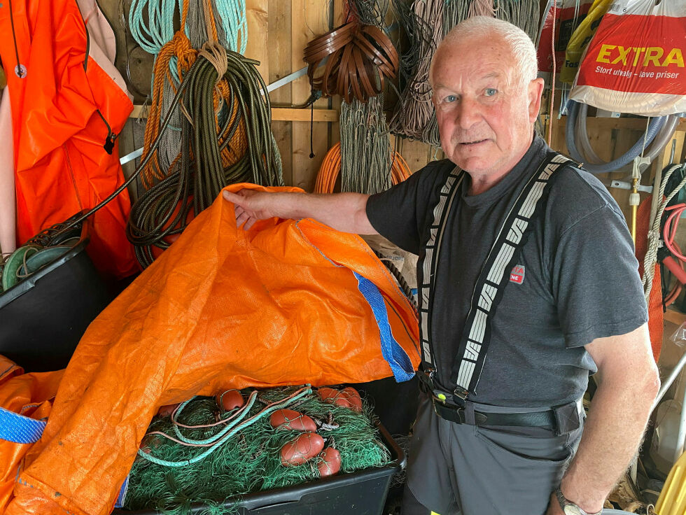 Garnene ligger og venter, men det ser ut til at de blir liggende.
 Foto: Roger Albrigtsen