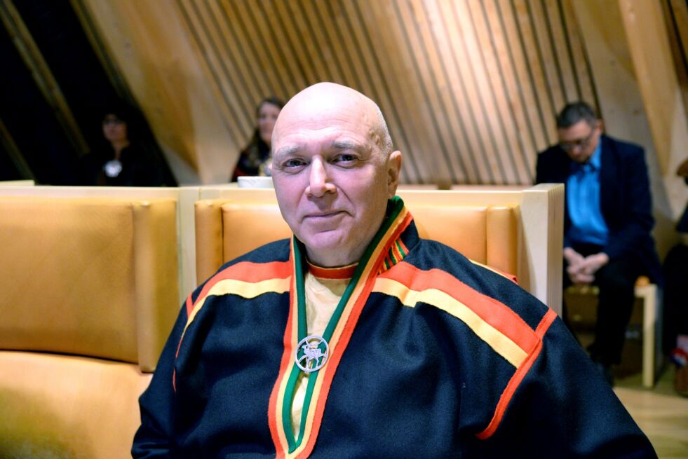 Sametingsrepresentant Arild Pettersen Inga (Ap) fra Sortland er nyvalgt på Sametinget.
 Foto: Steinar Solaas