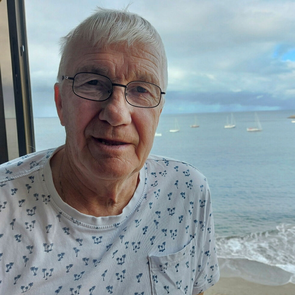 Arne Wi­kan vil anke dom­men til lag­manns­rett­en, i all ho­ved­sak for­di han me­ner han ikke gjor­de noe ulov­lig på gren­sa da han var ute og fisk­et i Pasvikelva før­ste juni fjor.
 Foto: Privat