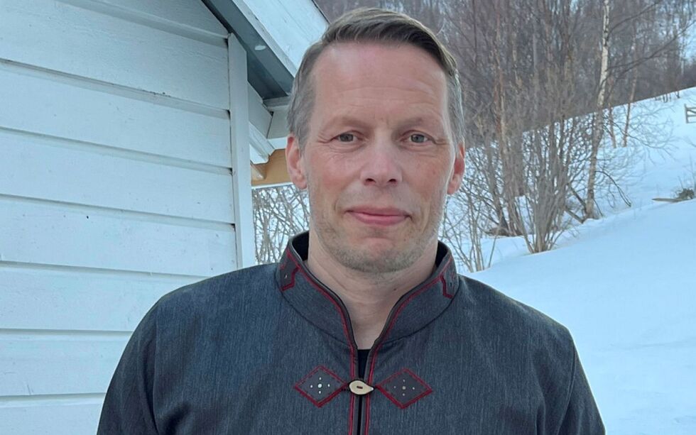 Bernt Ei­rik Isak­sen Lyng­stad, nå­vær­en­de ord­fø­rer og ord­før­er­kan­di­dat for Bar­gi­id­bel­lo­dat/Ar­bei­der­par­tiet.
 Foto: Eirin Isaksen Roseneng