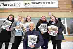 Porsangerposten ute i postkassene