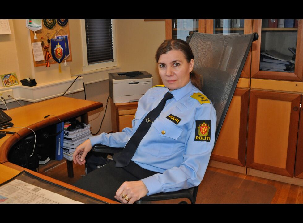 Politimester i Finnmark, Ellen Katrine Hætta, er bekymret for den sivile beredskapen om fylkesmannen blir borte fra Finnmark.
 Foto: Hallgeir Henriksen