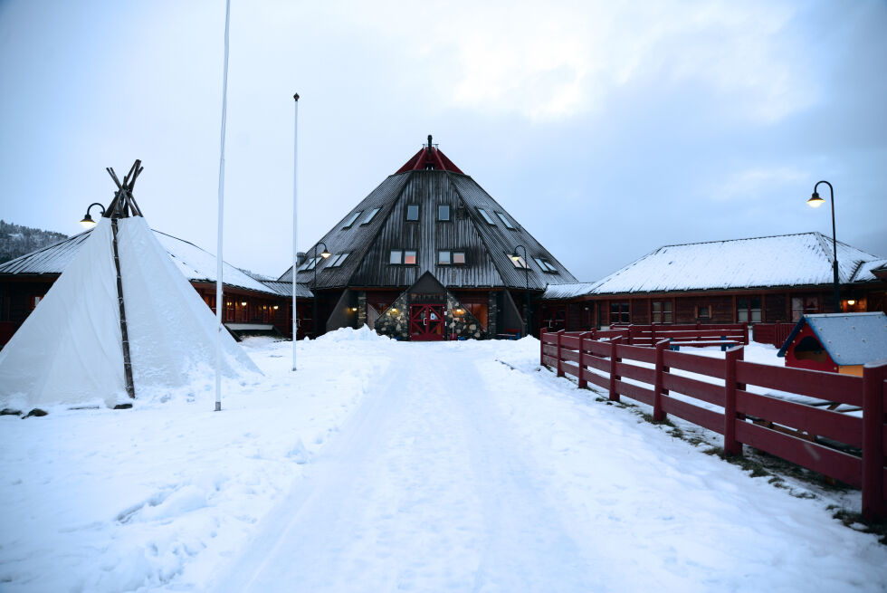 Árran lulesamisk senter på Drag i Hamarøy.
 Foto: Steinar Solaas