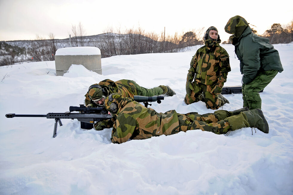 Illustrasjonsfoto viser innsatsstyrken på Porsangmoen i 2011.
 Foto: Marius Thorsen