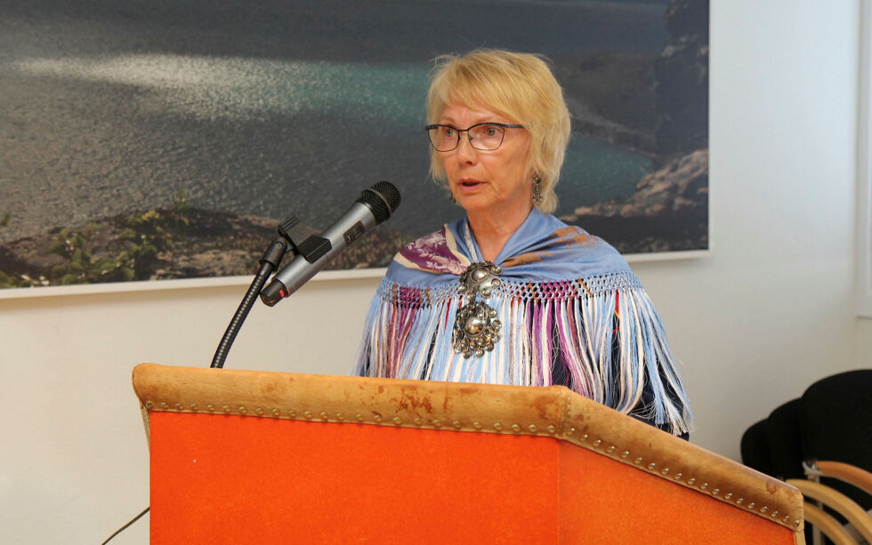 Berit Ranveig Nilssen fra Samefolkets parti håper å få de andre partiene i Nesseby med på en felles høringsuttalelse i saken om sjølaksefiske og uttak av pukkellaks.
Foto: Torbjørn Ittelin