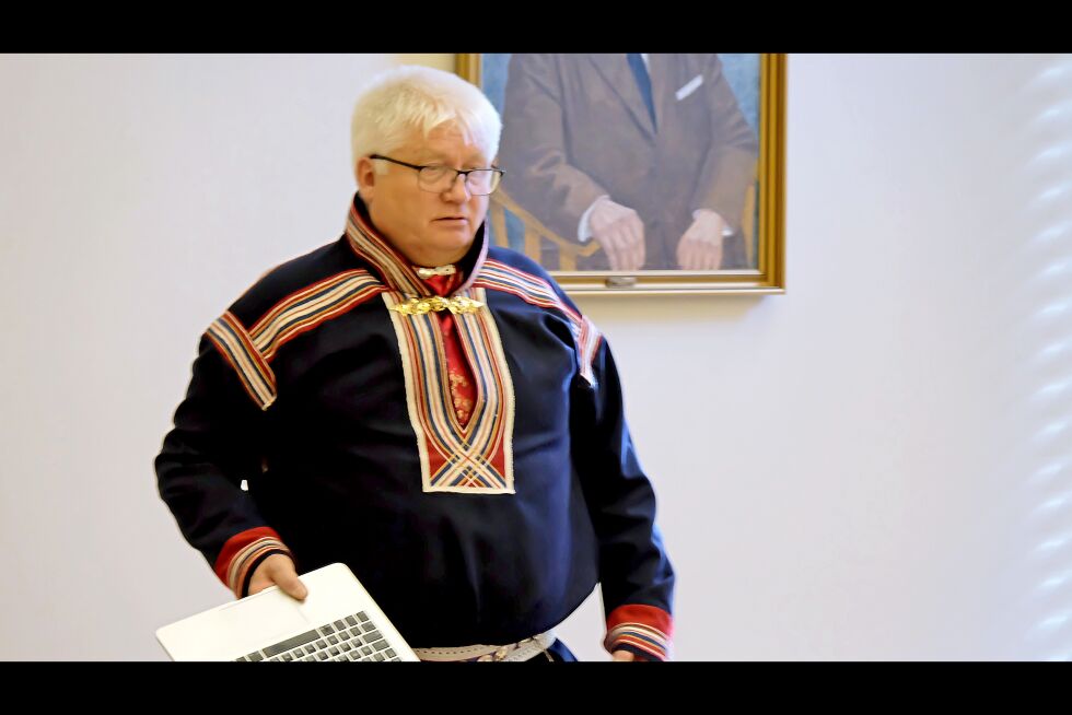 SPs Klemet Klemetsen ble hørt, og nå kan Kautokeino få sin egen flyplass.
 Foto: Bjørn Hildonen