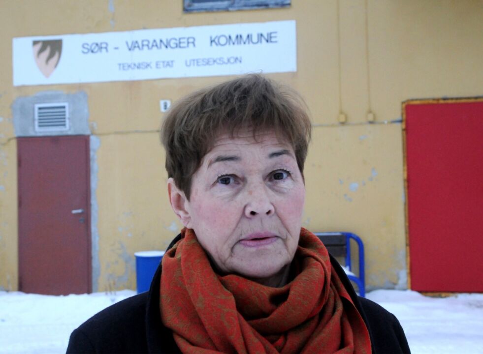 Kirsten Greiner i demensforeninga i Sør-Varanger er skeptisk til at kommunen med teknisk etat og tilfeldig frivillige kan ta over tilbudet til demente. Hun er glad for at folk nå engasjerer seg for Nordmo gård.
 Foto: Halllgeir Henriksen
