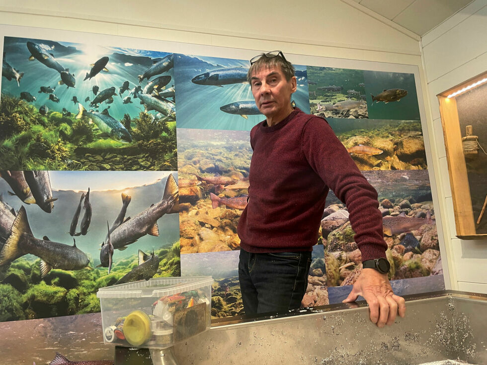 Oskar Trosten er ikke i tvil om at tradisjonskunnskapen om laks og laksefiske i Tanavassdraget forsvinner om elva fortsatt blir stengt.
 Foto: Birgitte Wisur Olsen