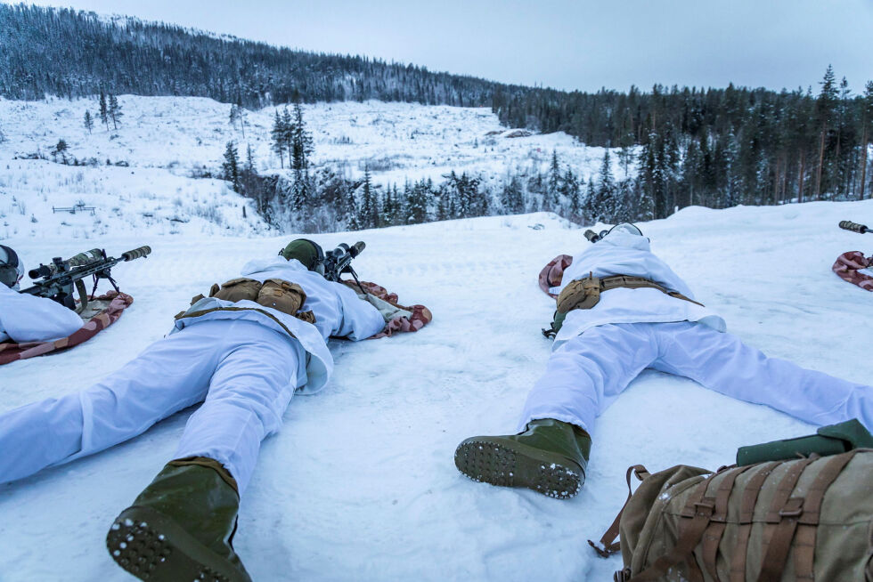 Gjennom Operasjon Gungne kommer ukrainske soldater til Norge og får fagutdanning, blant annet innen skarpskyting.
 Foto: Kristian Kapelrud/Forsvaret