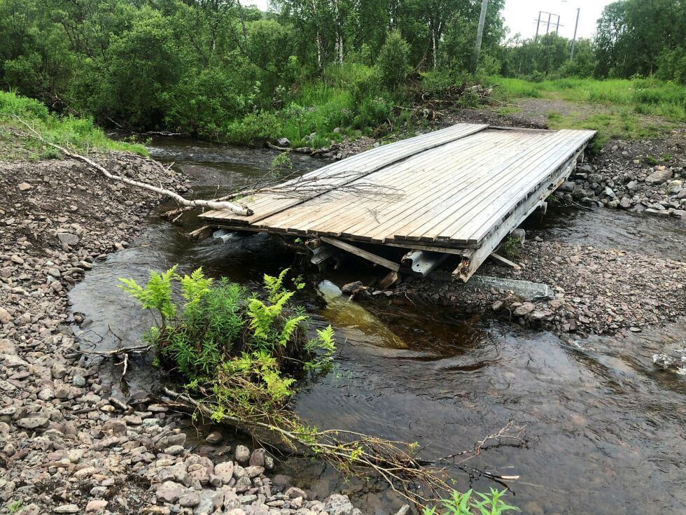 Lys­løy­pe­brua skal ut­bed­res tid­lig i høst.
FOTO: Bir­git­te Wisur Olsen