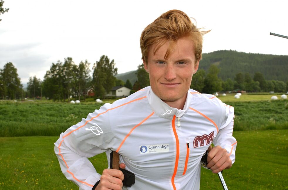 Jørgen Ulvang Sæternes er en av de som er mest spennende av de unge seniorløperne i Finnmark. Han har hatt stor fremgang de siste årene.
 Foto: Svein Halvor Moe