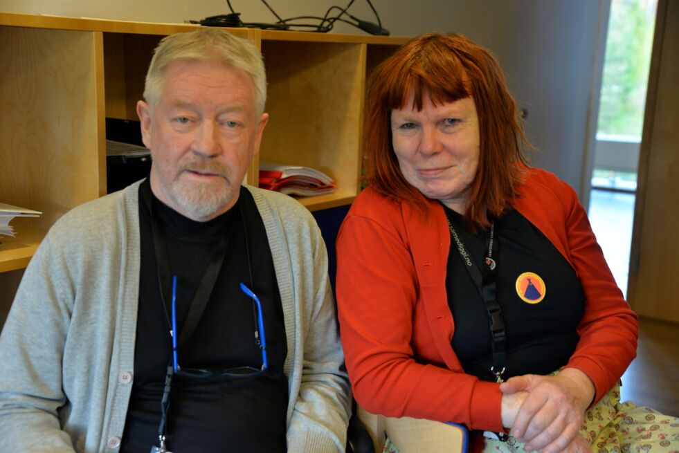 Birger Nymo er sametingsveteran fra "gamle dager". Nå er han rådgiver og sekretær for Samefolkets parti på Sametinget, representert av Ann-Elise Finbog.
 Foto: Steinar Solaas
