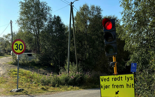 Gravearbeid i sentrum skaper trafikkforviklinger