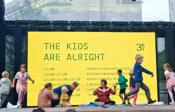 Super stemning på 3KTs barnefestival