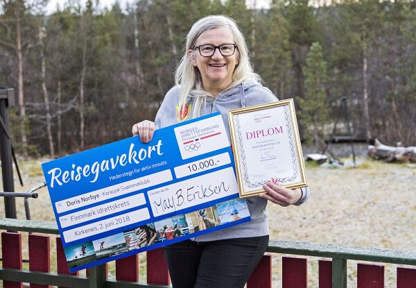Hederstegn til Doris