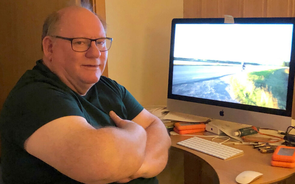 Den allsidige kunstneren Anstein Mikkelsen fra Lakselv er årets vinner av Troms og Finnmark fylkeskommunes kulturpris.
 Foto: Stein Torger Svala