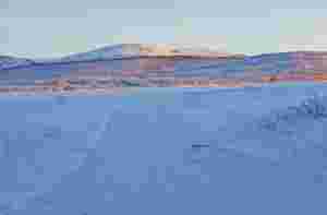 Isveien stengt