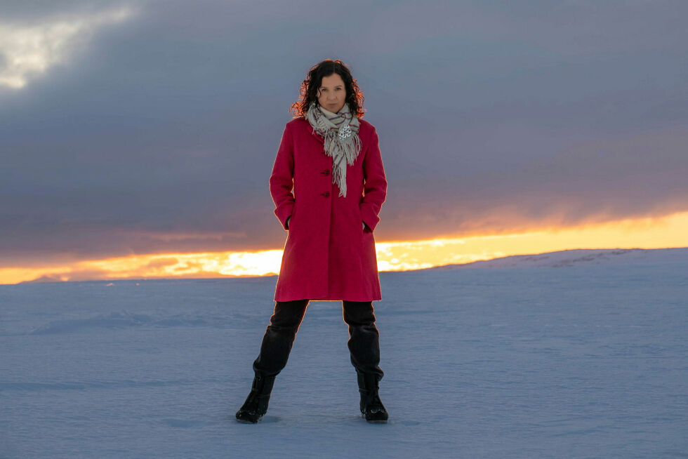 Kari Heimen spiller konsert der det hele startet, i Vestertana.
 Foto: Elisabeth Jøraholmen