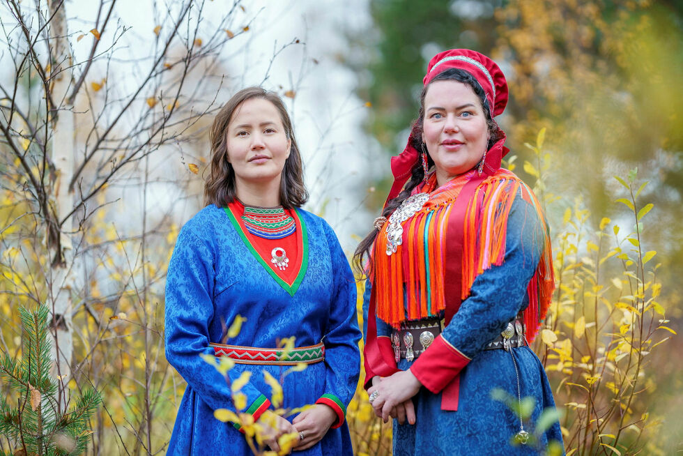 Sametingspresident Silje Karine Muotka og sametingsråd Maja Kristine Jåma.
 Foto: Ørjan Marakatt Bertelsen