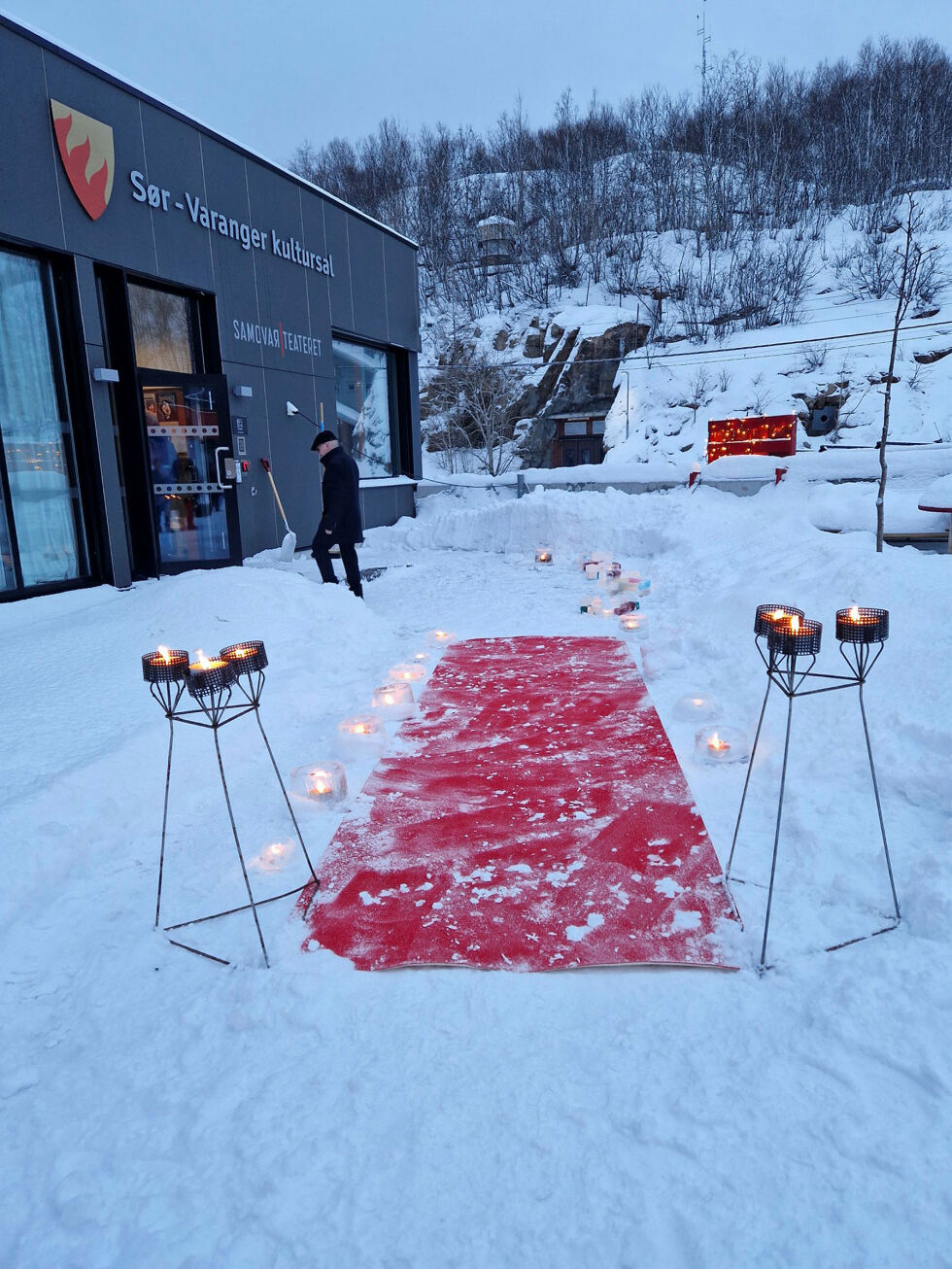 21. februar er det ny premiere hos Samovarteateret i Kirkenes.
 Foto: Hill Haga