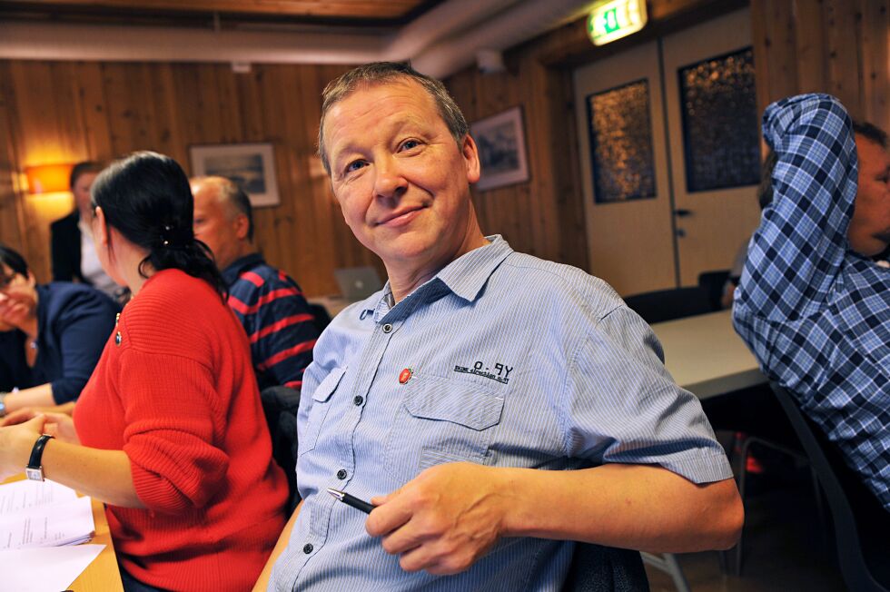 Johnny Olaussen i Gamvik FrP var mannen bak forslaget om å gi en beklagelse fra kommunestyret til tidligere rektor og flyktningkonsulent.
 Foto: Erik Brenli