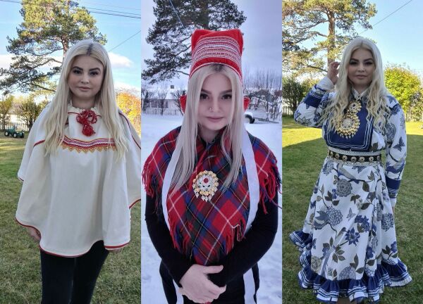 TikToker Sarah (27) bruker internettet for å spre samisk kultur