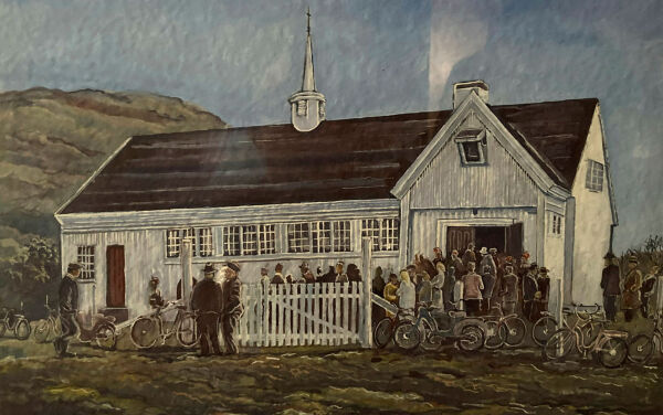 Fra fargeblyanter til oljemaleri