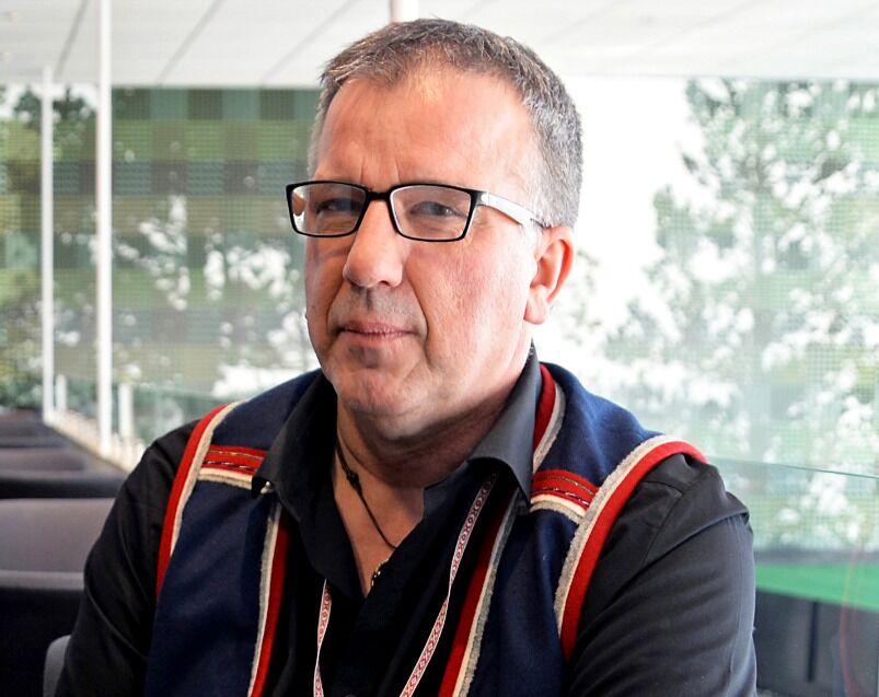 SFFs nestleder Henrik Kolstrøm tror velgerne ikke vil finne deres liste når det samiske navnet står øverst.
 Foto: Steinar Solaas