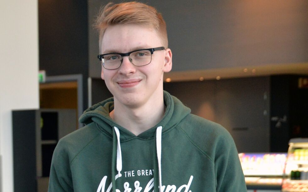 Nathaniel Holan Larsen (Ap) fra Vassdalen i Narvik kommune er sametingkandidat i Vesthavet valgkrets.
 Foto: Steinar Solaas