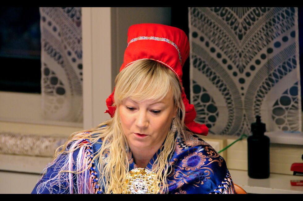 Tidligere ordfører Anne Toril Eriksen Balto topper begge listeforslagene til Karasjok Senterparti.
 Foto: Stein Torger Svala
