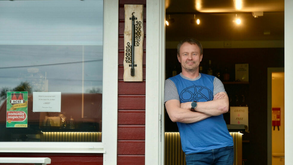 Stein Inge Gjertsen er daglig leder på Stabbursdalen Resort.
 Foto: Irmelin Klemetzen